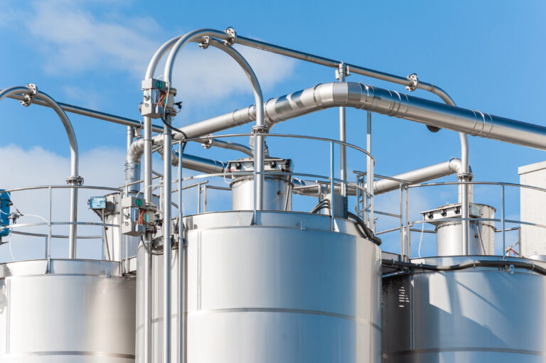 ASA-Projekt automated diethyl ether production tanks