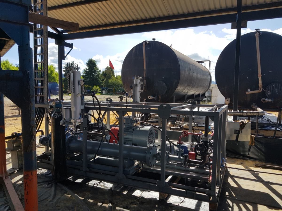 Heavy oil treatment TCH-technology
